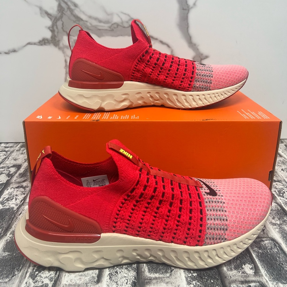Nike Red and Pink Sneakers
